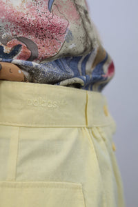 🙂 90er Adidas Shorts gelb (Vintage)
