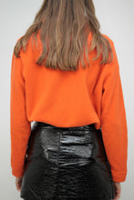 Laden Sie das Bild in den Galerie-Viewer, Oranger Fleece-Pullover