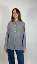 Laden Sie das Bild in den Galerie-Viewer, Vintage Bluse Vichy Bären