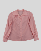 Laden Sie das Bild in den Galerie-Viewer, Vintage Bluse mit Schalkrawatte