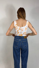 Laden Sie das Bild in den Galerie-Viewer, Vintage Tanktop Blumen