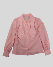 Laden Sie das Bild in den Galerie-Viewer, Vintage Bluse mit Schalkrawatte