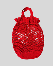 Laden Sie das Bild in den Galerie-Viewer, Rote Häkeltasche