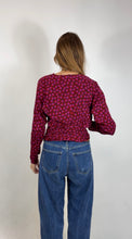 Laden Sie das Bild in den Galerie-Viewer, Diane von Fürstenberg Seiden-Blumen-Bluse