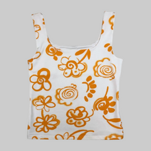 Laden Sie das Bild in den Galerie-Viewer, Vintage Tanktop Blumen