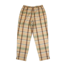 Laden Sie das Bild in den Galerie-Viewer, Vintage Hosen kariert braun-beige