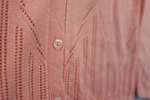 Laden Sie das Bild in den Galerie-Viewer, Vintage Cardigan Aprikose