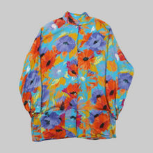 Laden Sie das Bild in den Galerie-Viewer, Vintage Blumenbluse farbig