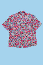 Laden Sie das Bild in den Galerie-Viewer, Vintage Blumenbluse kurzarm