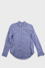 Laden Sie das Bild in den Galerie-Viewer, 🩷 POLO Ralph Lauren Leinenhemd Streifen