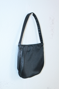 Mini-Tasche schwarz-silber