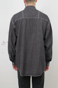 Jeanshemd grau (Vintage)