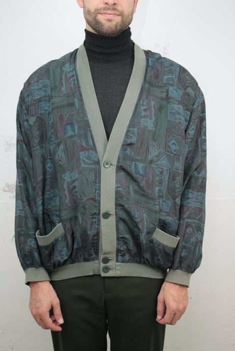 Seiden-Bomberjacke (Vintage)