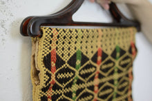 Laden Sie das Bild in den Galerie-Viewer, Makramee Tasche (Vintage)