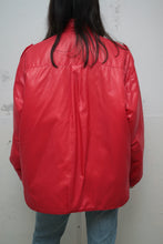Laden Sie das Bild in den Galerie-Viewer, Rote 80s Bomberjacke (Vintage)