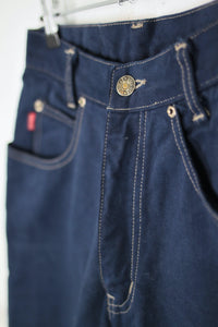 Mom-Jeans dunkelblau (Vintage)