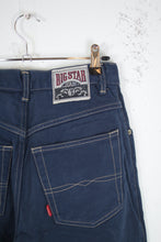 Laden Sie das Bild in den Galerie-Viewer, Mom-Jeans dunkelblau (Vintage)