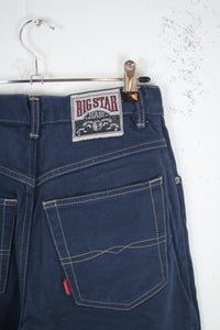 Mom-Jeans dunkelblau (Vintage)
