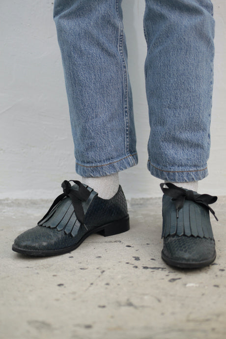 🙂 Schlangen Halbschuhe