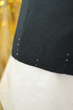 Laden Sie das Bild in den Galerie-Viewer, Strass-Reissverschluss Top