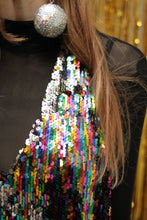 Laden Sie das Bild in den Galerie-Viewer, Pailletten Mini-Kleid