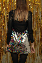 Laden Sie das Bild in den Galerie-Viewer, Pailletten Mini-Kleid