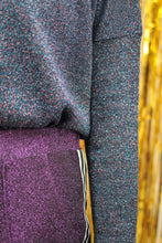Laden Sie das Bild in den Galerie-Viewer, Violette Glitzerhose