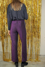 Laden Sie das Bild in den Galerie-Viewer, Violette Glitzerhose
