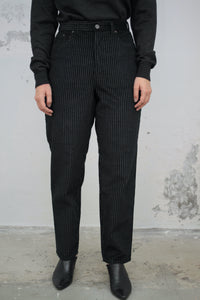 Schwarze Manchesterhose (Vintage)