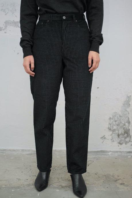 Schwarze Manchesterhose (Vintage)