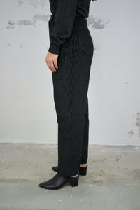 Schwarze Manchesterhose (Vintage)