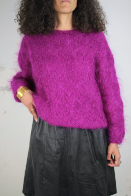 Fluffy Pullover Pink (Vintage)