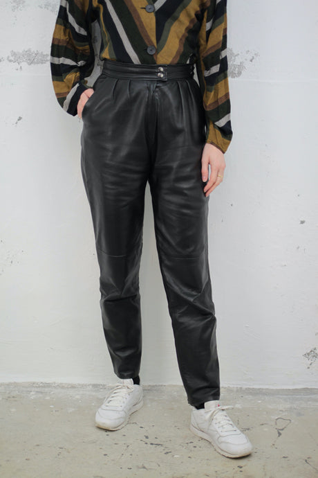 Lederhose schwarz (Vintage)