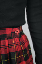 Laden Sie das Bild in den Galerie-Viewer, Tartan Midi-Rock (Vintage)