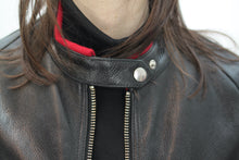 Laden Sie das Bild in den Galerie-Viewer, Oversize Lederjacke