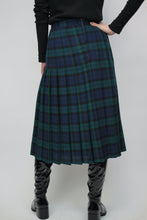 Laden Sie das Bild in den Galerie-Viewer, Tartan Midi-Rock (Vintage)