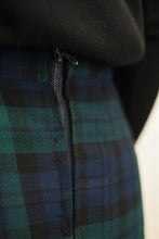 Laden Sie das Bild in den Galerie-Viewer, Tartan Midi-Rock (Vintage)