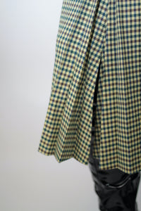 Karierter Midirock (Vintage)