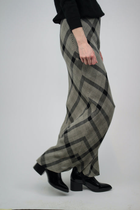 Karierter 90s Maxirock (Vintage)