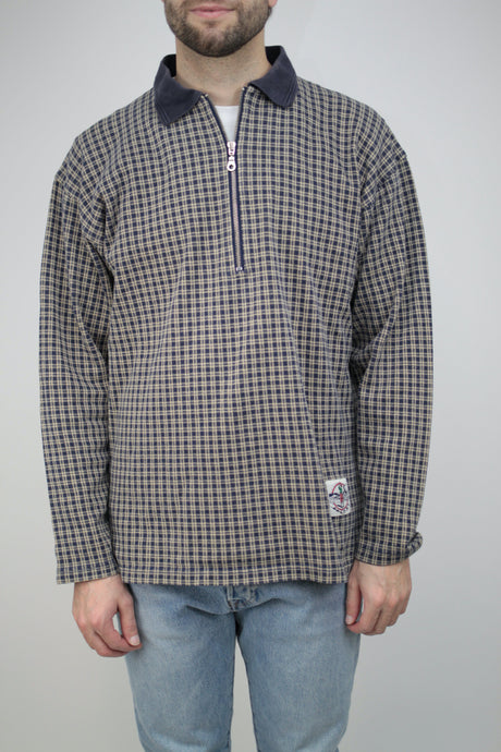 Kariertes Sweatshirt (Vintage)