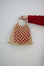 Laden Sie das Bild in den Galerie-Viewer, Makramee Tasche (Vintage)