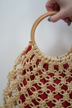 Laden Sie das Bild in den Galerie-Viewer, Makramee Tasche (Vintage)