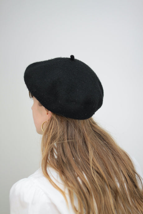 Beret schwarz