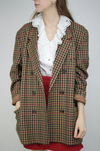 Laden Sie das Bild in den Galerie-Viewer, Karierter Blazer (Vintage)