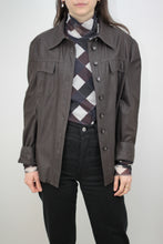 Laden Sie das Bild in den Galerie-Viewer, Braunes Overshirt (Vintage)