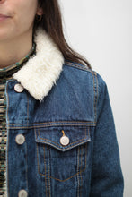 Laden Sie das Bild in den Galerie-Viewer, Gefütterte Jeansjacke