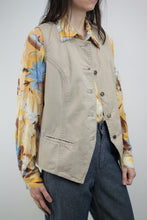 Laden Sie das Bild in den Galerie-Viewer, 🙂 Beiges Gilet (Vintage)