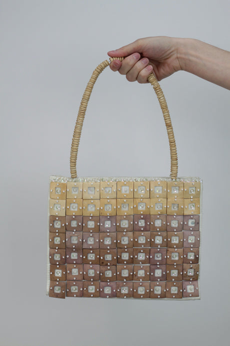 Tasche mit Perlen (Vintage)