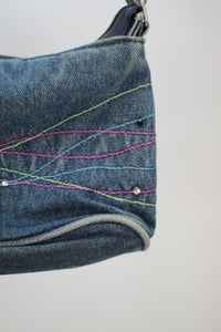 Kleine Y2K Jeanstasche