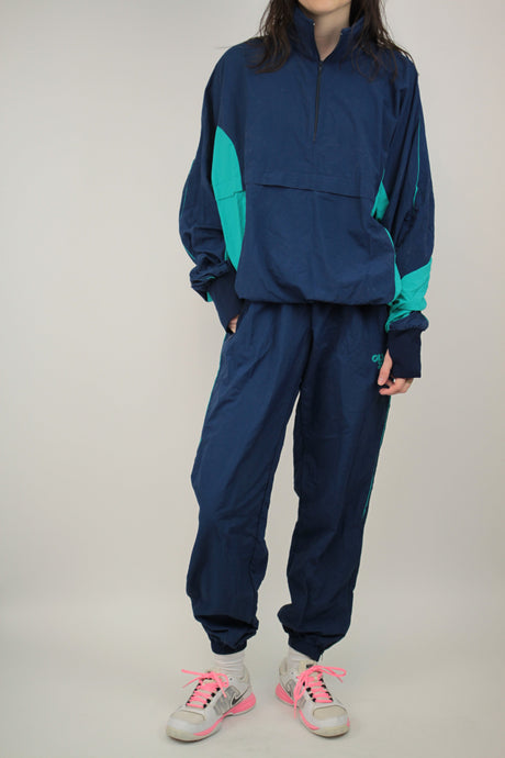 ♥︎ Blaue 90s Trainerjacke (Vintage)
